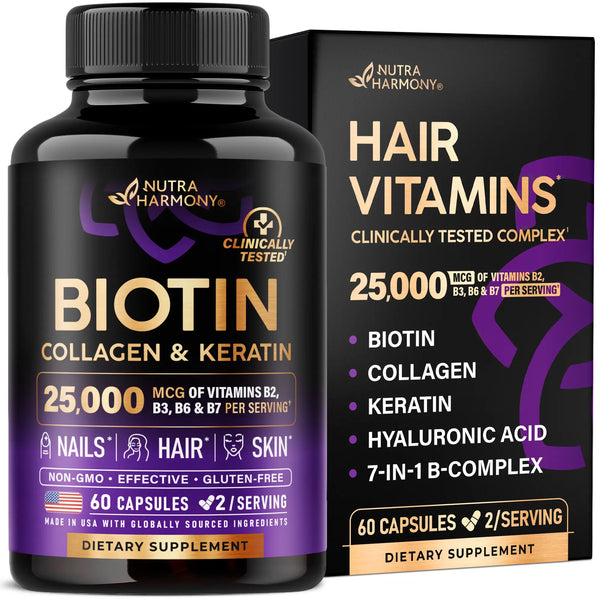 Thinning Hair, Brittle Nails,<br>Tired Skin? There's One Fix.